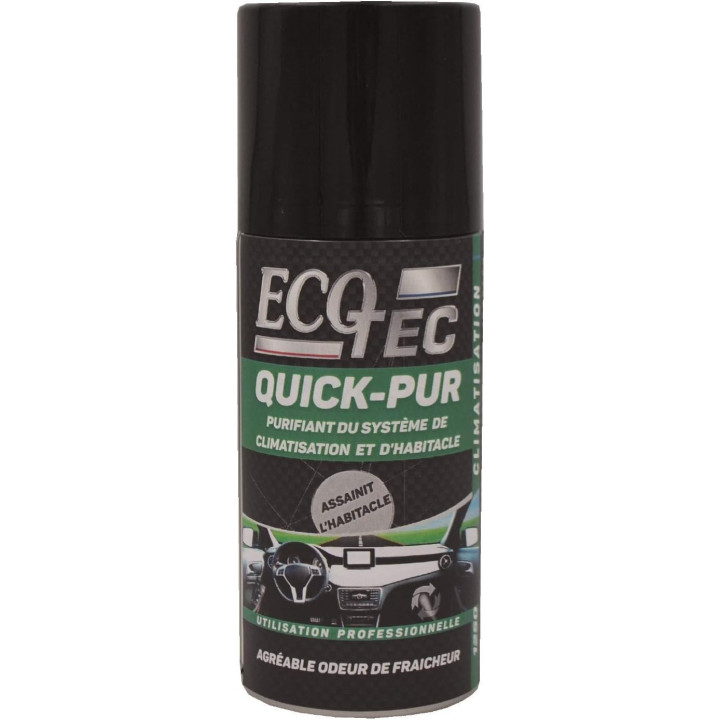 Purifiant pour climatisation et habitacle - Quick Pur - Parfum frais - ECO TEC - 125ml