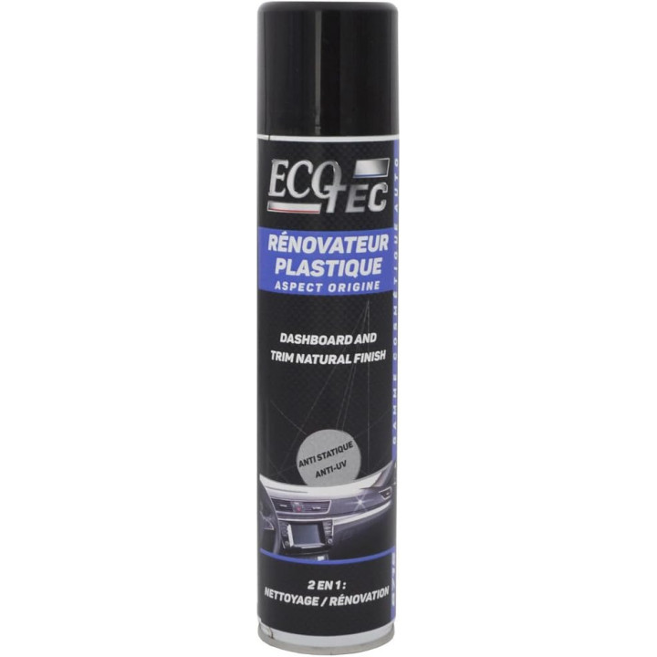 Rénovateur pour plastique - Tableau de bord - Parfum fruits rouges - ECO TEC - 300ml