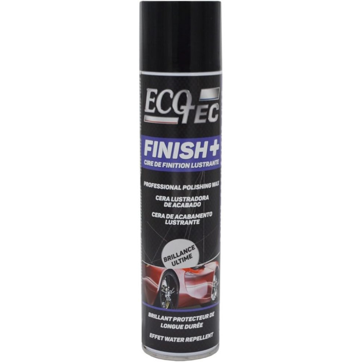 Cire de finition - Lustrante - Pour carrosserie - Brillance longue durée - ECO TEC