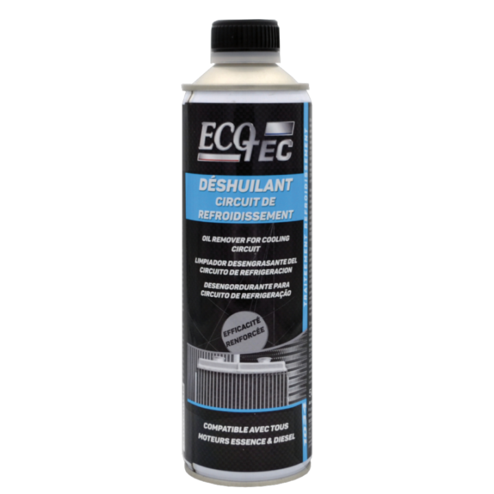 Déshuilant - Circuit de refroidissement - Essence et diesel - ECO TEC- 500ml