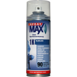 Vernis - Transparent - Brillant - Professionnel - Carrosserie - SprayMax 1K - 400ml