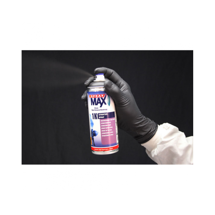 Bombe de produit restructurant - Pare-chocs, plastique - Noir - SprayMax - 400ml