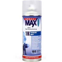 Vernis - Transparent - Mat - Professionnel - Carrosserie - SprayMax 1K - 400ml