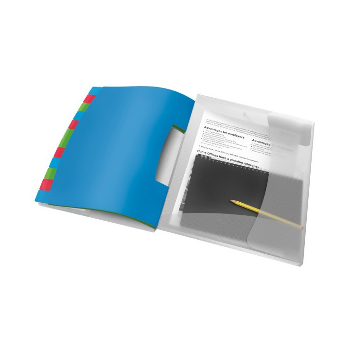 Trieur - 12 Touches - Translucide - Multicouleurs - Esselte