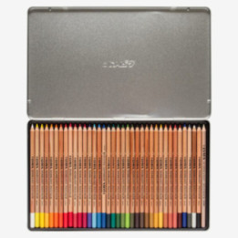 Crayons de couleur - Haute qualité - 36 couleurs - Coffret métal - Beaux-arts - Lyra