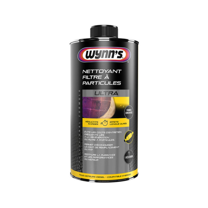 Nettoyant FAP - Filtre à particules - Wynn's FAP ultra - 1L - Moteur diesel