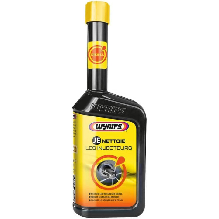 Additif - Nettoyant pour injecteur - Moteur diesel - Réduit le bruit - Wynn's - 500ml