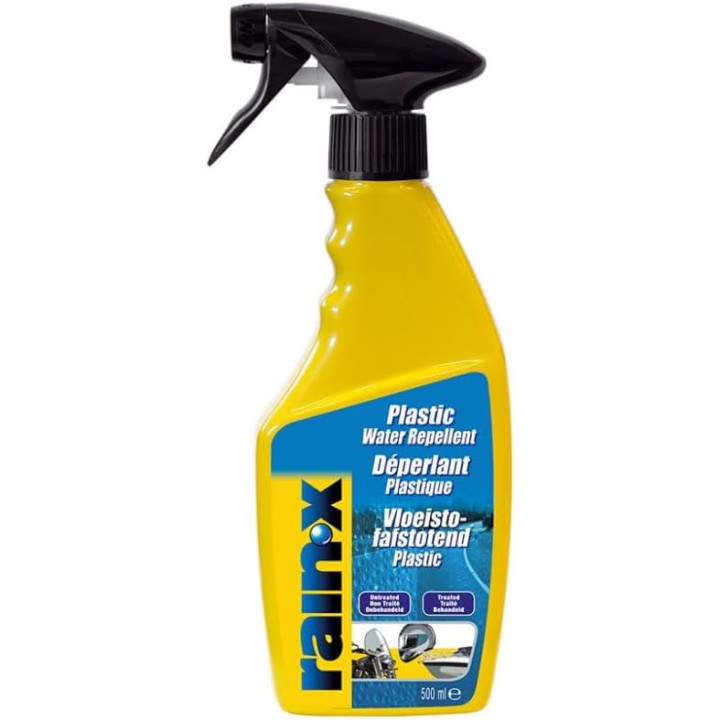 Produit déperlant - Pour plastique, pare-brise de moto, visière - Hydrofuge - Rain-X