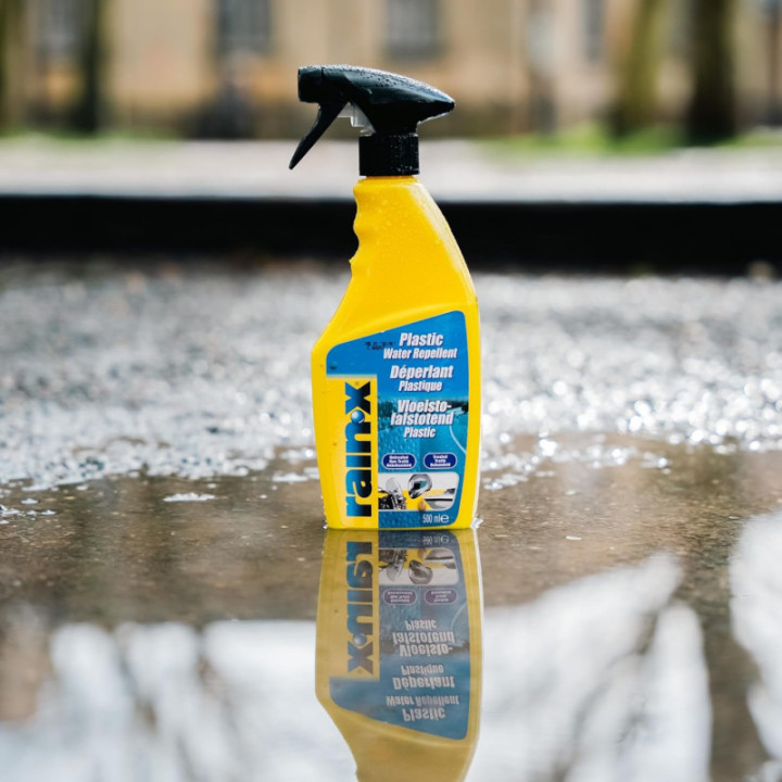 Produit déperlant - Pour plastique, pare-brise de moto, visière - Hydrofuge - Rain-X
