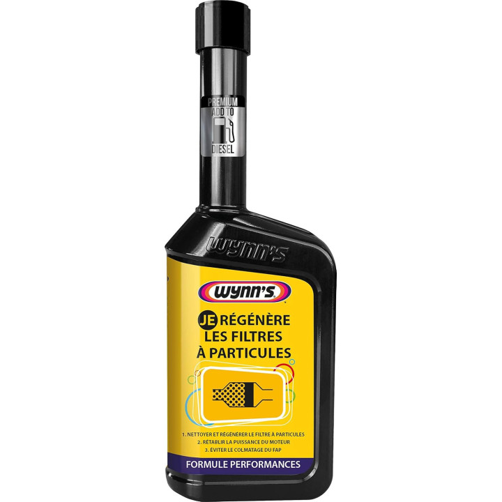Produit regénérant pour filtres à particules - Diesel - Rapide et efficace - Wynn's - 500ml