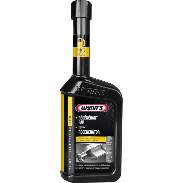 Produit regénérant FAP - Filtre à particules - Moteur diesel - Wynn's - 500ml