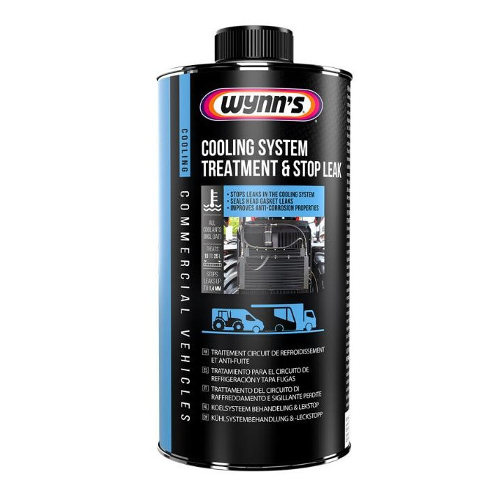 Additif - Traitement circuit de refroidissement - Anti fuite liquide refroidissement - Wynn's