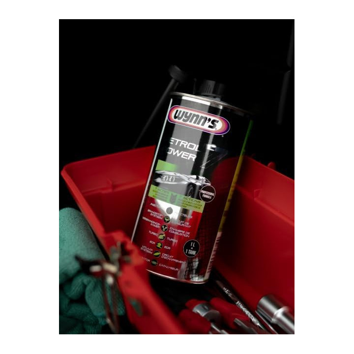 Additif - Action complète - 7en1 - Moteur essence - Optimise et protège - Wynn's