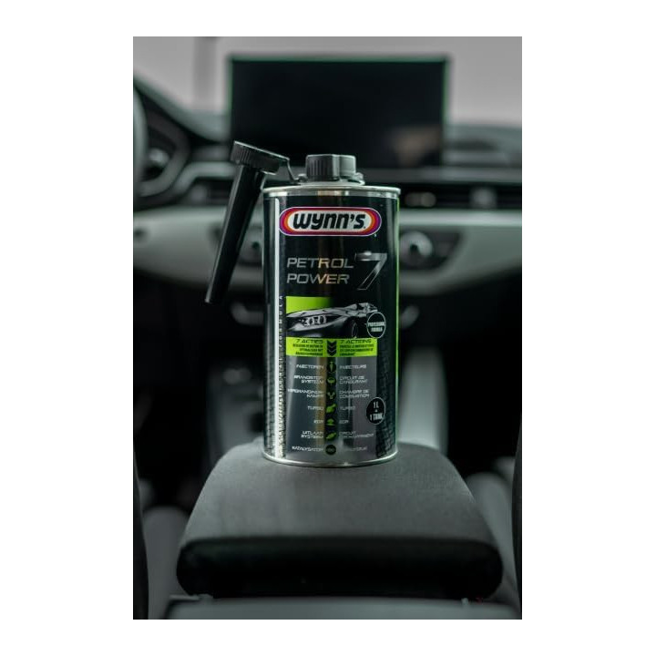 Additif - Action complète - 7en1 - Moteur essence - Optimise et protège - Wynn's