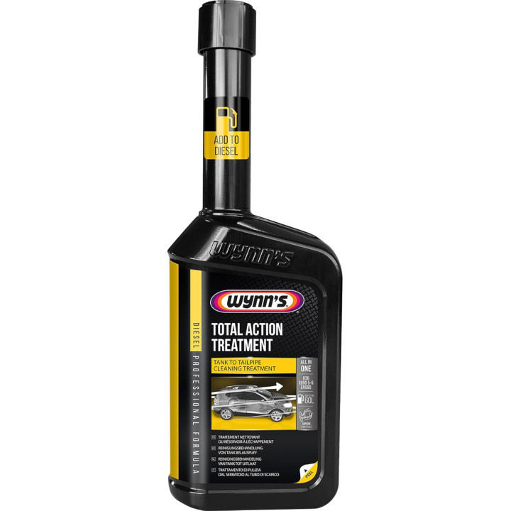 Additif - Traitement nettoyant réservoir échappement - Moteur diesel - Wynn's