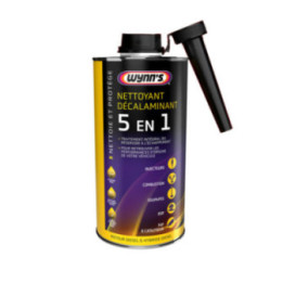 Additif - Nettoyant décalaminant - Diesel - 5en1 - Injecteurs, soupapes - Wynn's