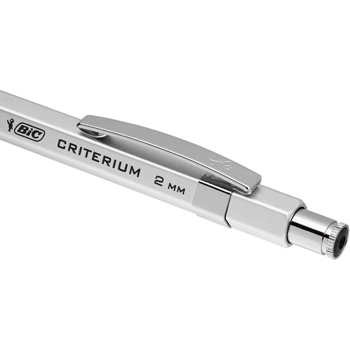 Porte-Mines Critérium - 2Mm - Luxe - Argent - Bic