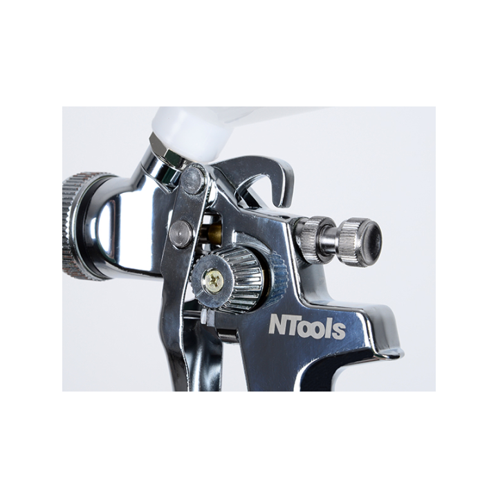 Pistolet de pulvérisation - Pour travaux de carrosserie - Buse 1,4 - Godet inclus - NTools