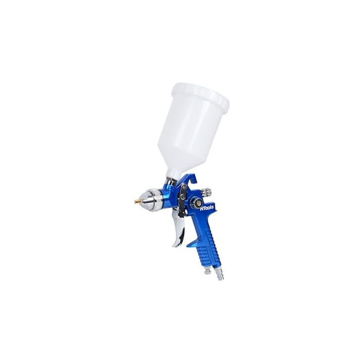 Pistolet de pulvérisation - Pour travaux de carrosserie - Buse 2,5mm - Godet inclus - NTools