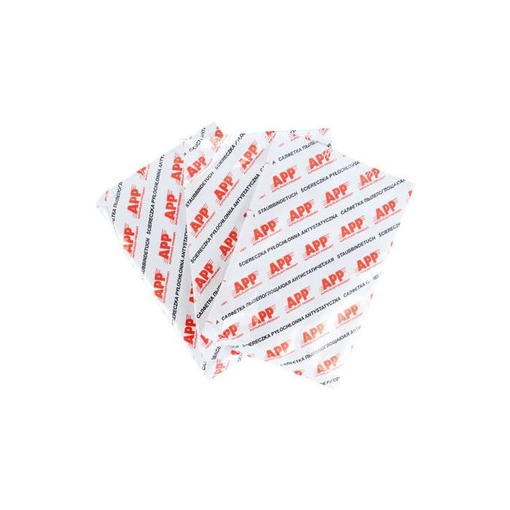 Chiffons - Antistatique - Adhésif - Pour carrosserie - Elimine peluches, poussières - APP SAS