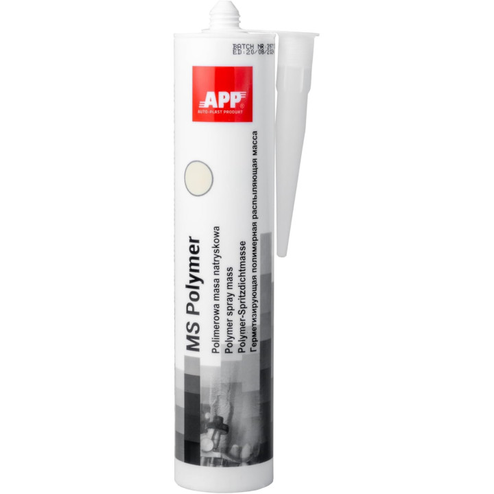 Mastic - Joint d'étanchéité et calfeutrement - Carrosserie - Beige - APP MS Polymer