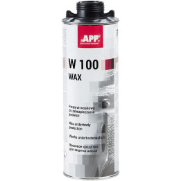 Cire de protection châssis voiture - Anti corrosion - Anthracite - APP W100 - 1L