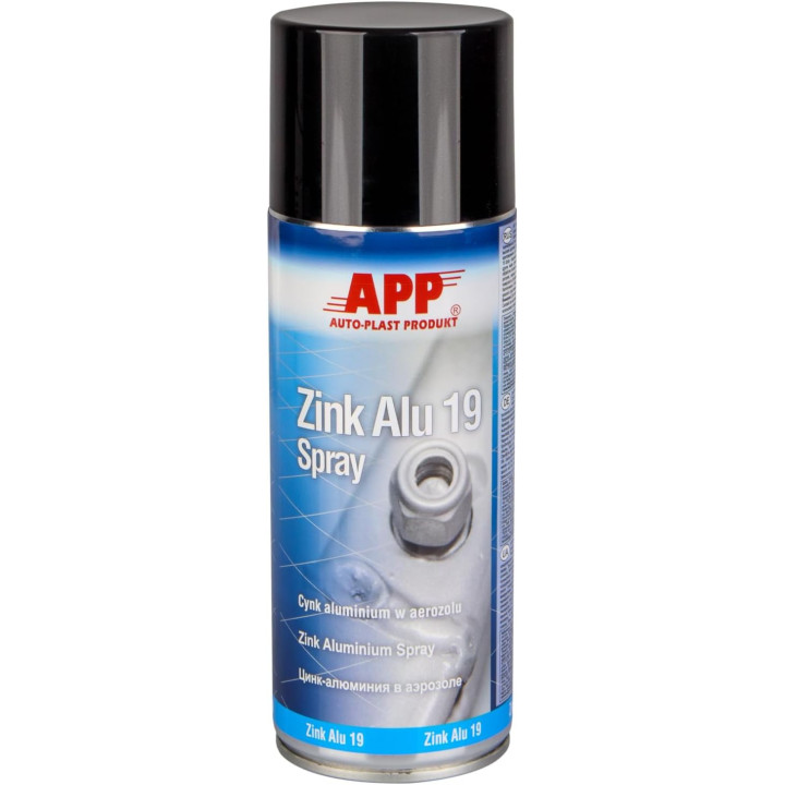 Produit anti corrosion - Zinc aluminium - Mono composant - Métal - APP Zink Alu 19 Spray