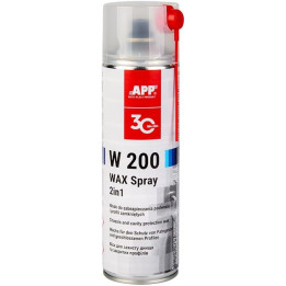 Cire protection pour châssis, carrosserie - Antirouille, anti gravillon - 2en1 - APP W200 Wax