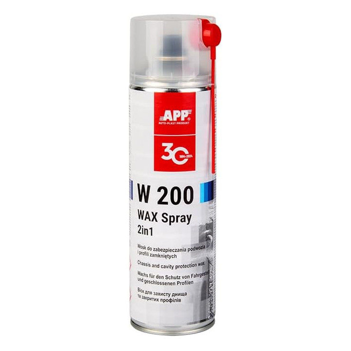 Cire protection pour châssis, carrosserie - Antirouille, anti gravillon - 2en1 - APP W200 Wax