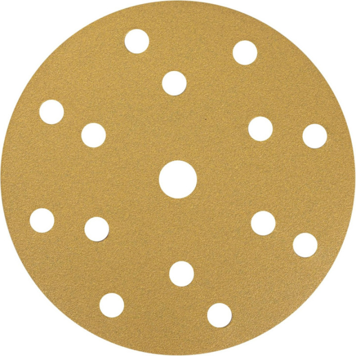 Disque de ponçage - Abrasif - 150mm diamètre - Grain 150 - 10 pièces - Ntools HMF7