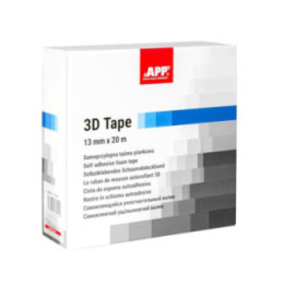 Ruban de masquage - Mousse - Blanc - Rouleau 13mmx20m - Autocollant - 3D - APP 3D Tape