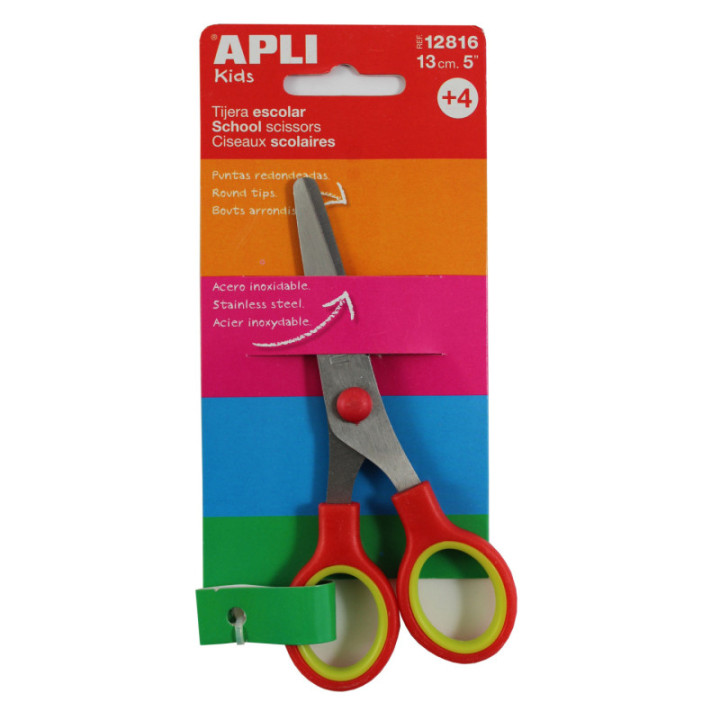 Ciseaux pour l’école 13 cm - Apli