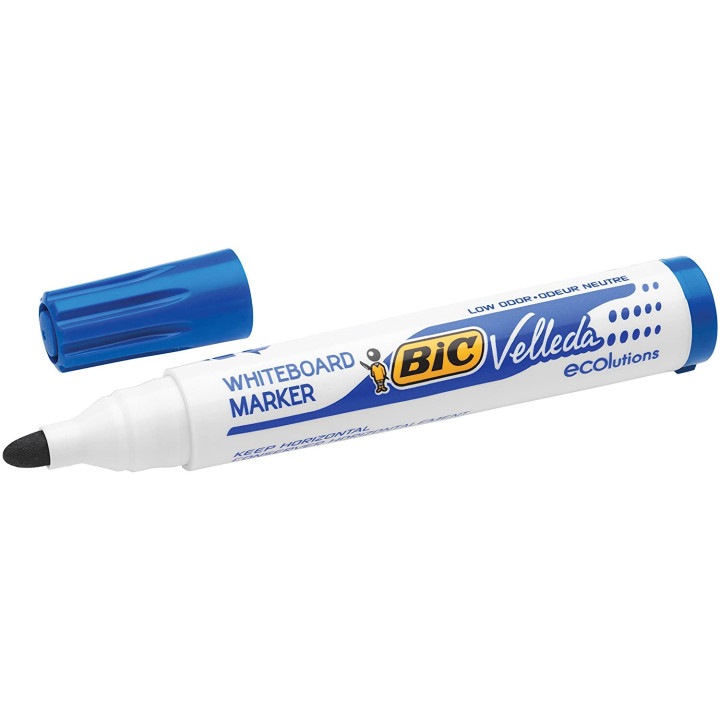 Marqueur Effaçable - Velleda 1701 - Bleu - Bic