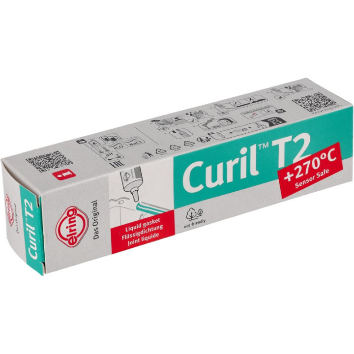 Pâte à joint - Etanche - Universel - Haute température - Curil T2 - Elring