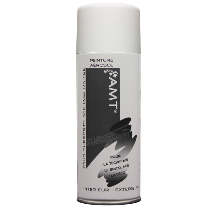 Bombe de peinture blanc mat 330ml - Amt