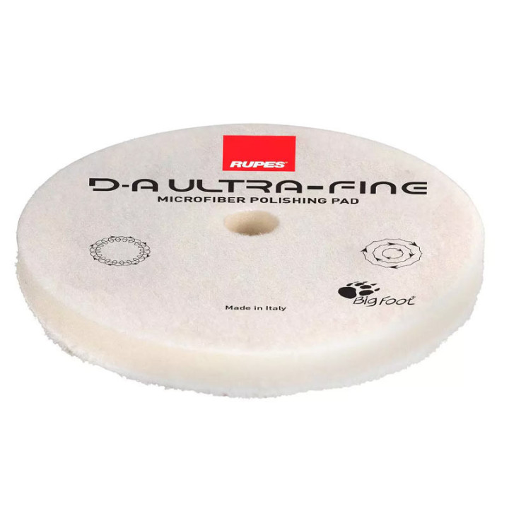Tampon de polissage - Microfibre - 130mm diamètre - D-A Ultra Fine - Rupes