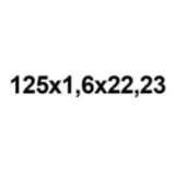 Disque pour découper l'acier et métal - 125x1,6x22,23 - Adapte sur meuleuse - APP
