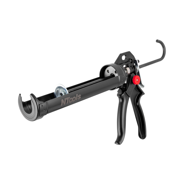 Pistolet manuel pour cartouche - Pour appliquer mastic et colle - NTools HKS Pro