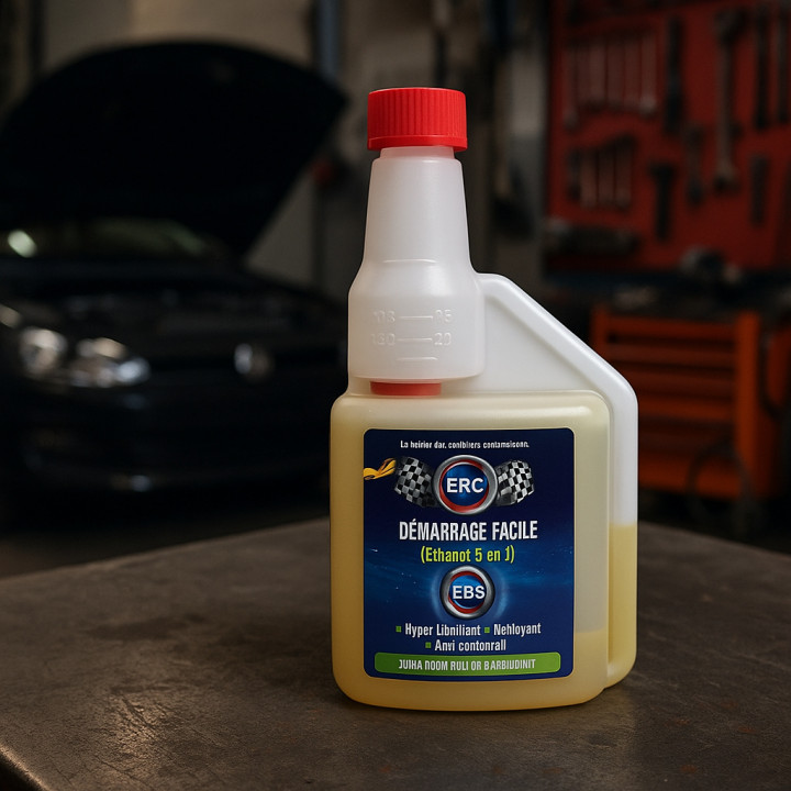 Additif - Démarrage facile - Ethanol 3 en 1 - Pour moteur essence - ERC - 500ml