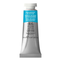 Peinture aquarelle - Bleu de Manganèse - 379 - Extra-fine - Winsor et Newton - 14ml