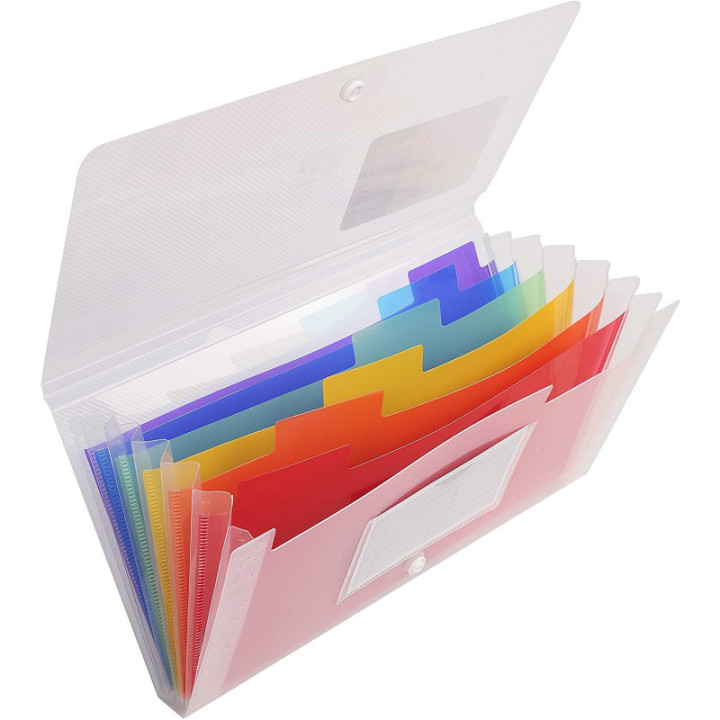 Trieur Pocket 26 X 14 Cm - 7 Compartiments - Exacompta