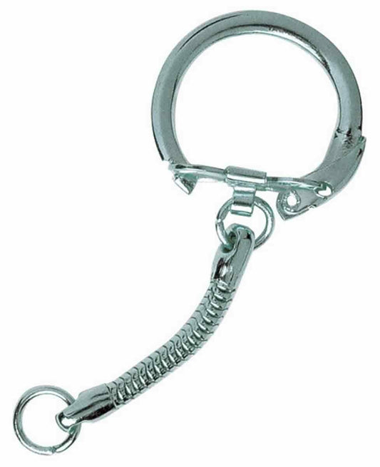 10 Attaches Porte-Clefs Argent Diy - Ctop