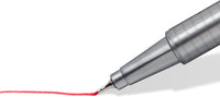 10 feutres d'écriture - Pointe extra-fine - 0.3mm - Staedtler - Triplus Fineliner