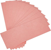 Recharge papier pour tampon buvard - Rose - 10 feuilles - 4,5x12 cm - 240g - Herbin