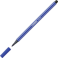 10 feutres de dessin STABILO Pen 68 - pointe moyenne - Bleu marine 32