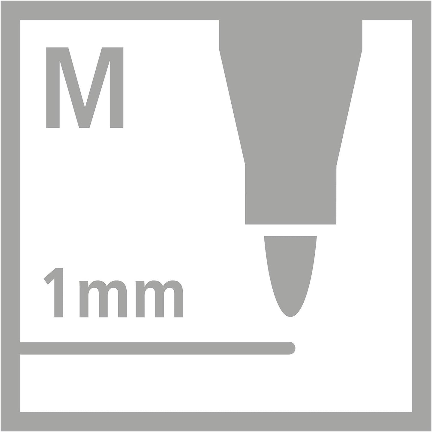 10 feutres de dessin STABILO Pen 68 - pointe moyenne - Bleu marine 32