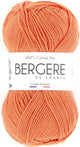 Pelote de laine - Saumon - 100% coton bio - 3mm - Tricot et crochet - Bergère de France
