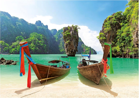 Puzzle - 1000 pièces - Ile de James Bond - 68 x 48 cm - Dès 14 ans - Educa