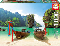 Puzzle - 1000 pièces - Ile de James Bond - 68 x 48 cm - Dès 14 ans - Educa