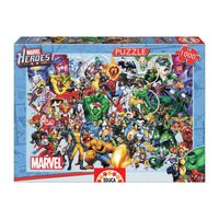 Puzzle Les Héros de Marvel 1 000 pièces - Educa